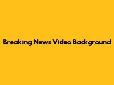 Breaking News Video Background
